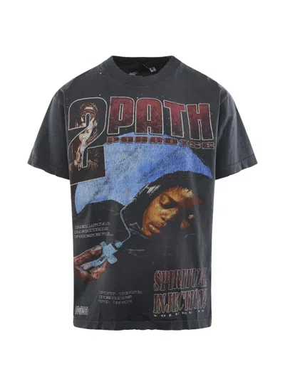 Hellstar Graphic-print Distressed T-shirt In Multi
