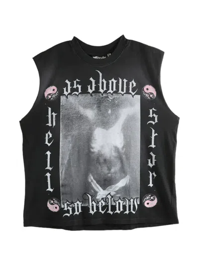 Hellstar Graphic-print T-shirt In Black