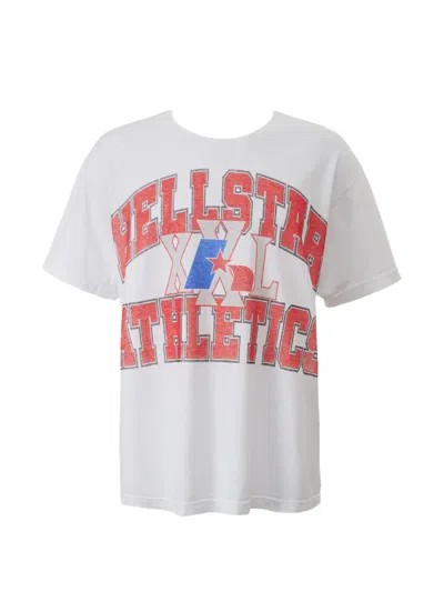 Hellstar Graphic-print T-shirt In White