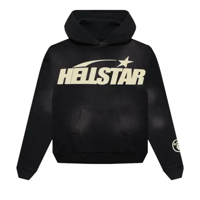 Pre-owned Hellstar Greatest Hits Smoke Uniform Hoodie 'black' | Men's Size Xs