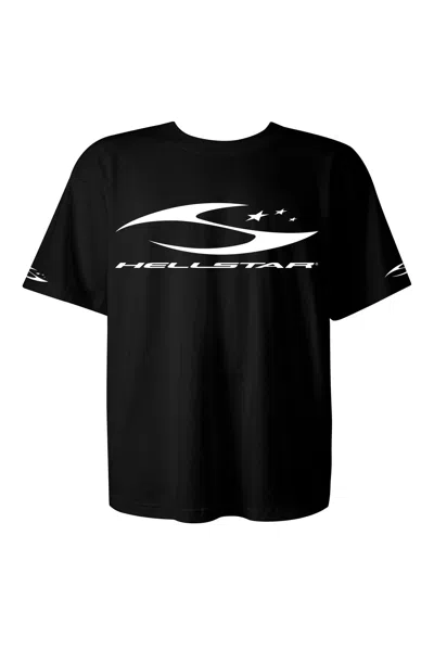 HELLSTAR H CURSIVE LOGO T-SHIRT