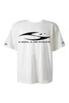 Hellstar H Cursive Logo T-shirt In Neutral