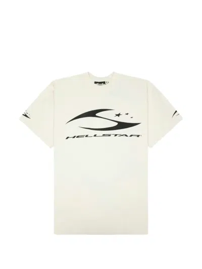 Hellstar Chest Logo T-shirt In White