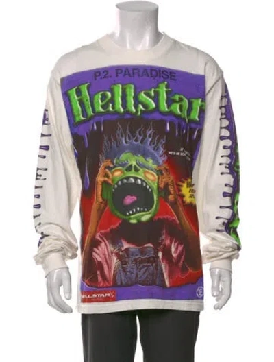 Pre-owned Hellstar Halloween Edition 2024 Graphic Print T-shirt In Multi