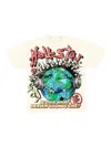 Hellstar Heaven On Earth T-shirt In Neutrals