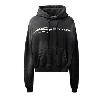 Pre-owned Hellstar Hstar Hoodie 'black' | Men's Size L