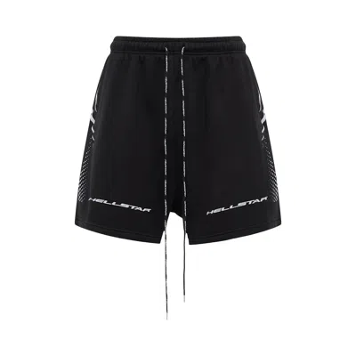 Pre-owned Hellstar Hype Flight Shorts 'black' | Men's Size S