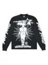 Hellstar Inner Star T-shirt In Black