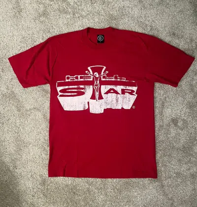 Pre-owned Hellstar Jesus Emblem T-shirt Red