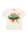 Hellstar Jesus Emblem T-shirt In White