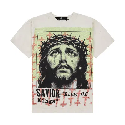 Pre-owned Hellstar Jesus T-shirt 'white' | Men's Size L