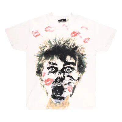 Pre-owned Hellstar Kisses T-shirt 'white' | Men's Size S