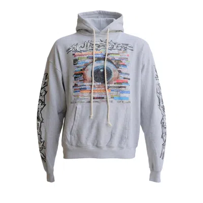 Pre-owned Hellstar Links Hoodie 'grey' | Men's Size L In Gray