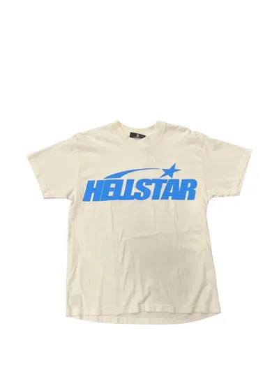 Hellstar Logo-print T-shirt In Neutral