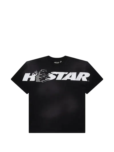 Hellstar Logo T-shirt In Black