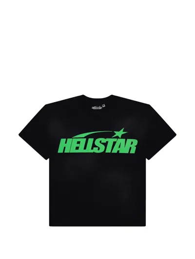 Hellstar Logo-print T-shirt In Black
