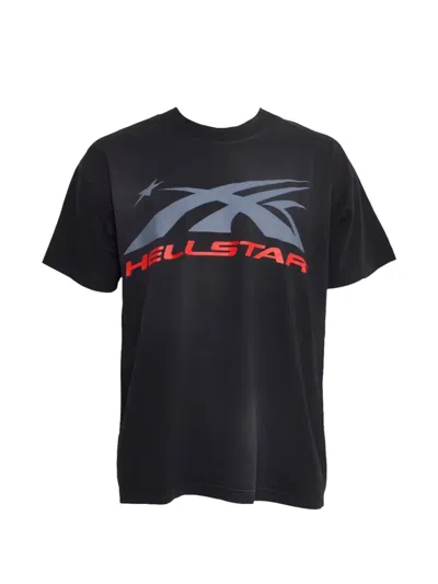 Hellstar Logo-print T-shirt In Black
