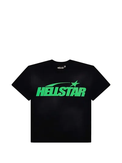 Hellstar Logo-print T-shirt In Black