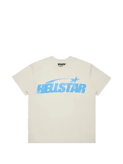 Hellstar Logo-print T-shirt In Neutral