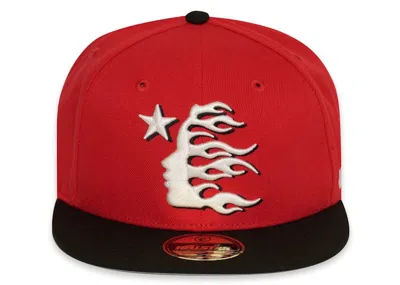 Pre-owned Hellstar Men's  Baseball Fitted Hat In Red