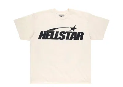 Pre-owned Hellstar Men's  Classic T-shirt (regular Print) In White/black