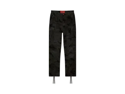 Pre-owned Hellstar Men's  Distressed Cargo Pants In Black