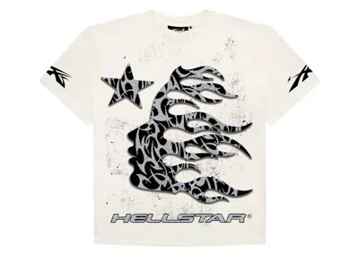 Pre-owned Hellstar Men's  Glitter P2p T-shirt In Black