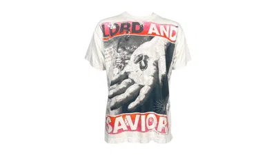 Pre-owned Hellstar Men's  L&s T-shirt In White