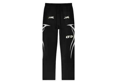 Pre-owned Hellstar Men's  Sports Sweatpants In Jet Black