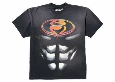 Pre-owned Hellstar Men's  Superhero T-shirt In Black