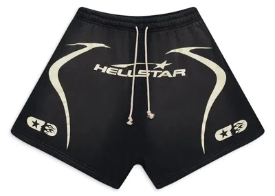 Pre-owned Hellstar Men's  Warm Up Shorts In Black
