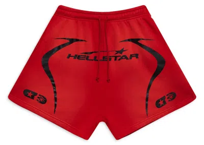 Pre-owned Hellstar Men's  Warm Up Shorts In Red