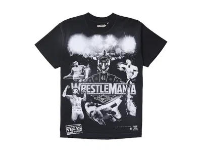 Pre-owned Hellstar Men's  Wrestlemania T-shirt In Black