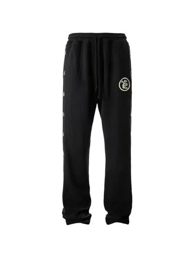 Hellstar Mirror Face "black" Track Pants In Multi
