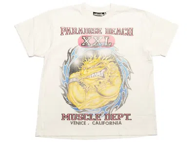 Hellstar Muscle Beach T-shirt In White
