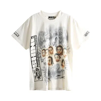 Pre-owned Hellstar Not Of This Earth T-shirt 'white' | Men's Size L