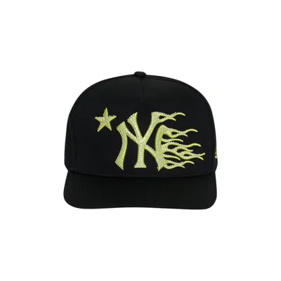 Pre-owned Hellstar Ny Snapback Hat 'neon/black' | Men's Size Onesize