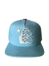 Hellstar Og Logo Snapback Hat In Blue