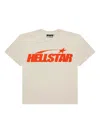 Hellstar Print Classic T-shirt In White