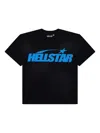 Hellstar Print-logo T-shirt In Black