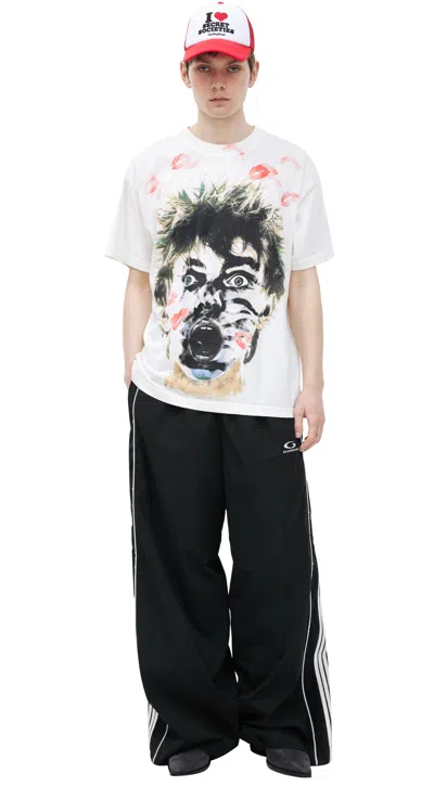 Hellstar Printed Cotton T-shirt In Multi