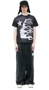Hellstar Star Graphic T-shirt In Black