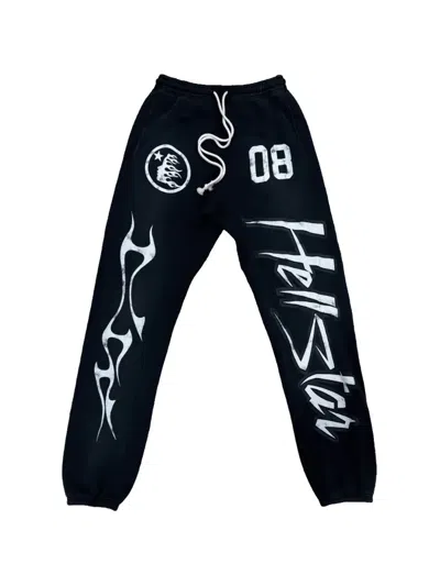 Hellstar Racer Graphic-print Track Pants In Black