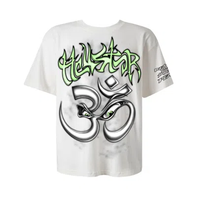 Pre-owned Hellstar Reach Your Inner Peace T-shirt 'white' | Men's Size Xl