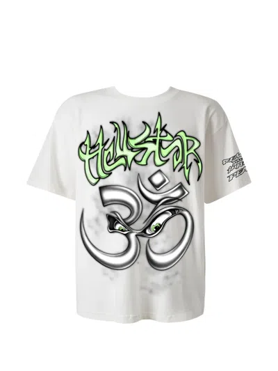 Hellstar Graphic T-shirt In White