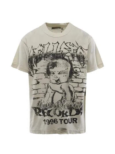Hellstar Record Baby Graphic-print Distressed T-shirt In Multi
