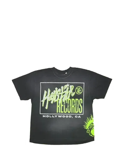 Hellstar Records Remix T-shirt In Black