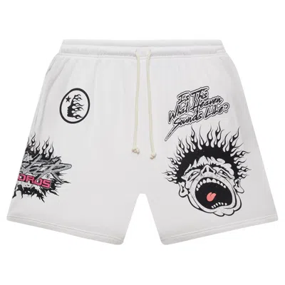 Pre-owned Hellstar Records Shorts 'white'
