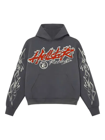 HELLSTAR RECORDS TOUR FLAME-PRINT HOODIE