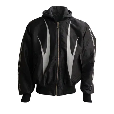 Pre-owned Hellstar Reversible Nylon Jacket 'black' | Men's Size L